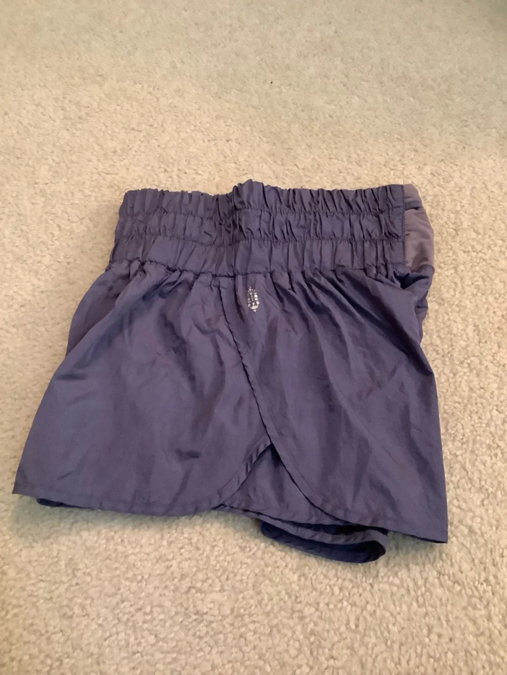 Free People Movement The Way Home Run Shorts Purple Medium Yoga Athletic Boho - Picture 4 of 9